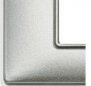Plate 1M metal metallized silver