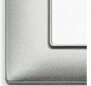 Plate 4M metal metallized silver
