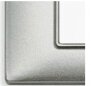 Plate 7M metal metallized silver