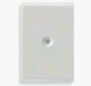 Button 1M w/o symbol white