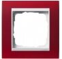 Устан рамка 1 мест матовый для чистого белого Event Opaque Красный