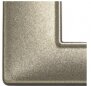 Plate 8M (2+2+2+2) 71mm metall.bronze